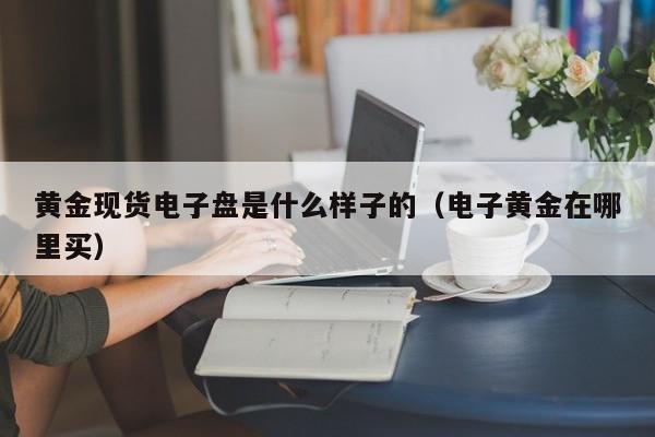 黄金现货电子盘是什么样子的（电子黄金在哪里买）