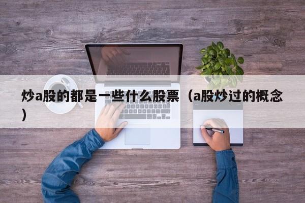 炒a股的都是一些什么股票（a股炒过的概念）
