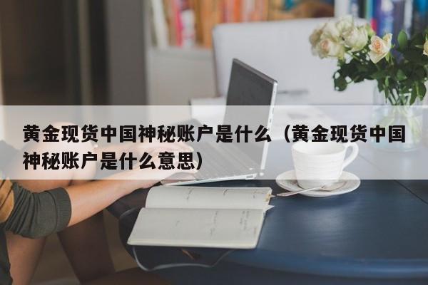 黄金现货中国神秘账户是什么（黄金现货中国神秘账户是什么意思）